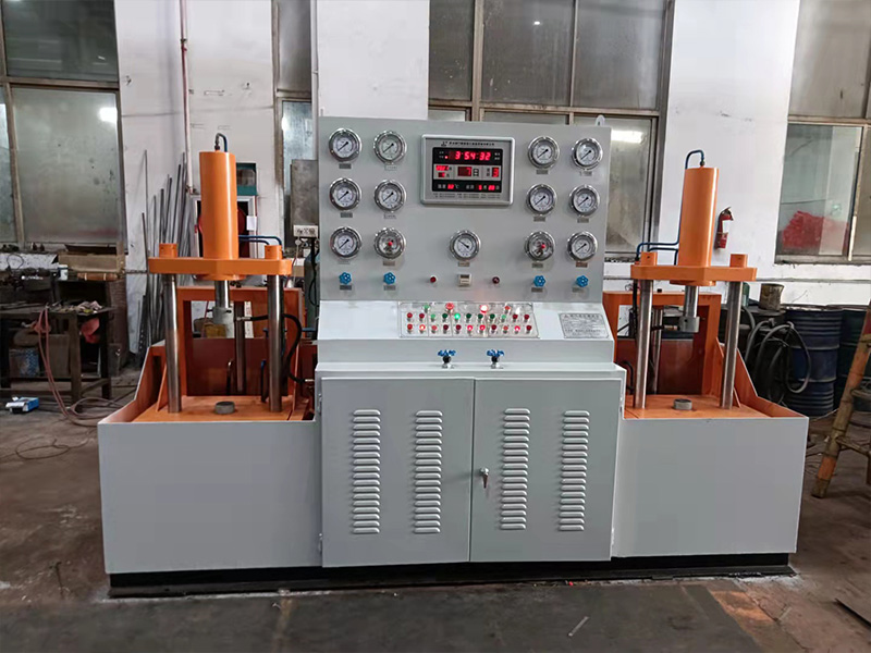 吉林YFA-L型立式頂壓閥門液壓測試臺